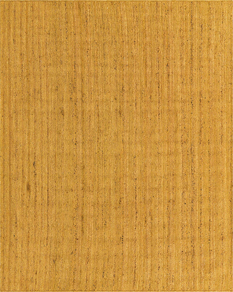 Yellow 8' x 10' Braided Jute Rectangle Rug