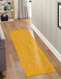 Yellow 2' 6 x 6' 1 Braided Jute Runner Rug