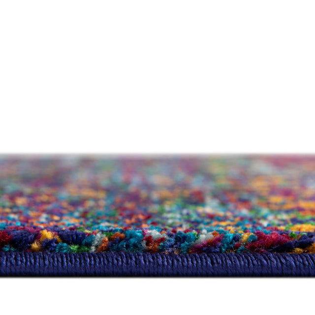 Multicolor 7' 10 x 7' 10 Calypso Round Area Rug 100% Polypropylene With Cotton Backing Colorful Vivid Traditional Design Carpet for Living Office Dining Rooms for Sale at Rug Engine