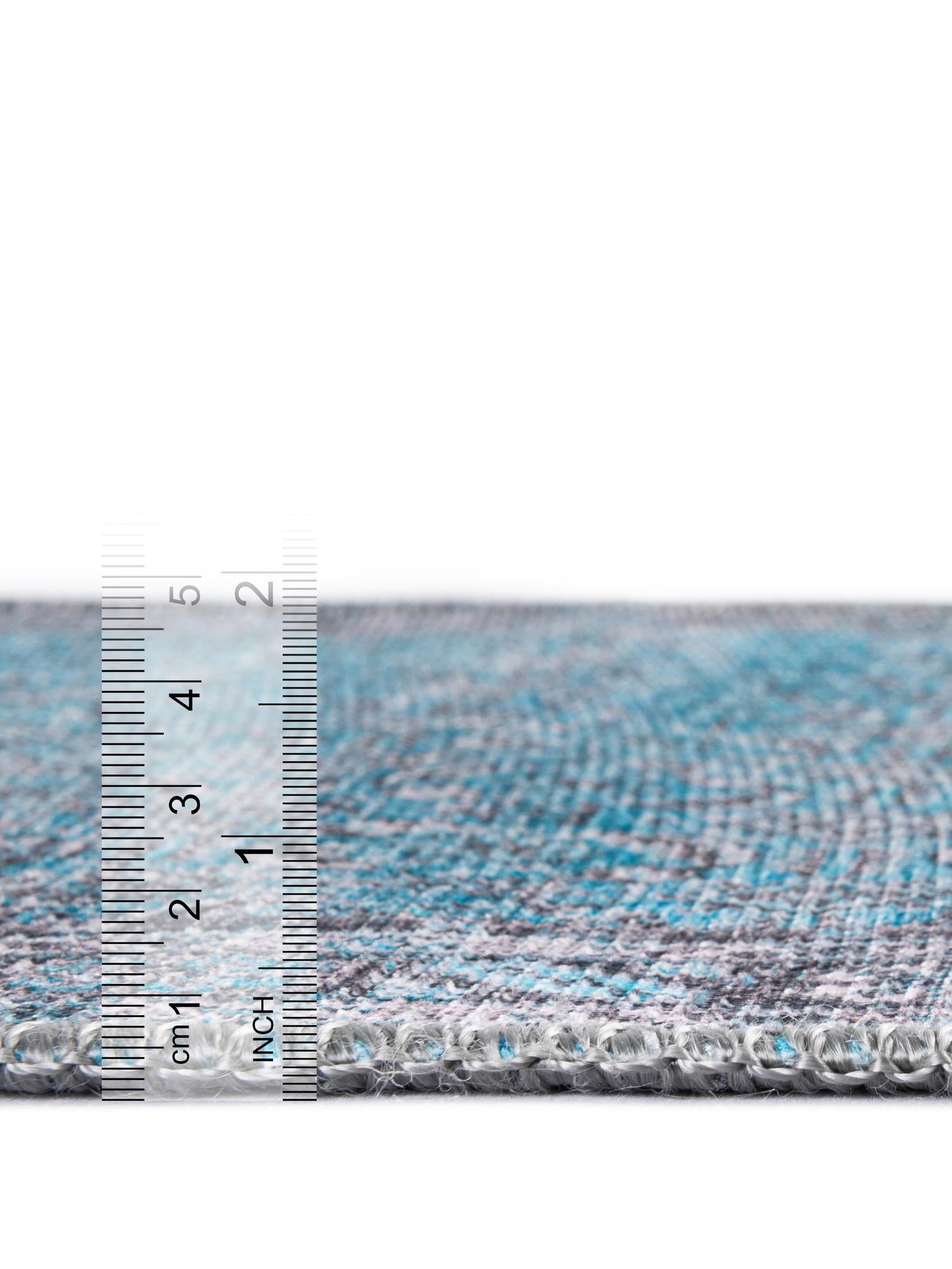 Washable Blue 3' 6 x 3' 6 Timeless Round Area Rug Easy to Clean Stain Resistant & Durable Traditional Classic Vintage Design Carpet for Sale at Rug Engine