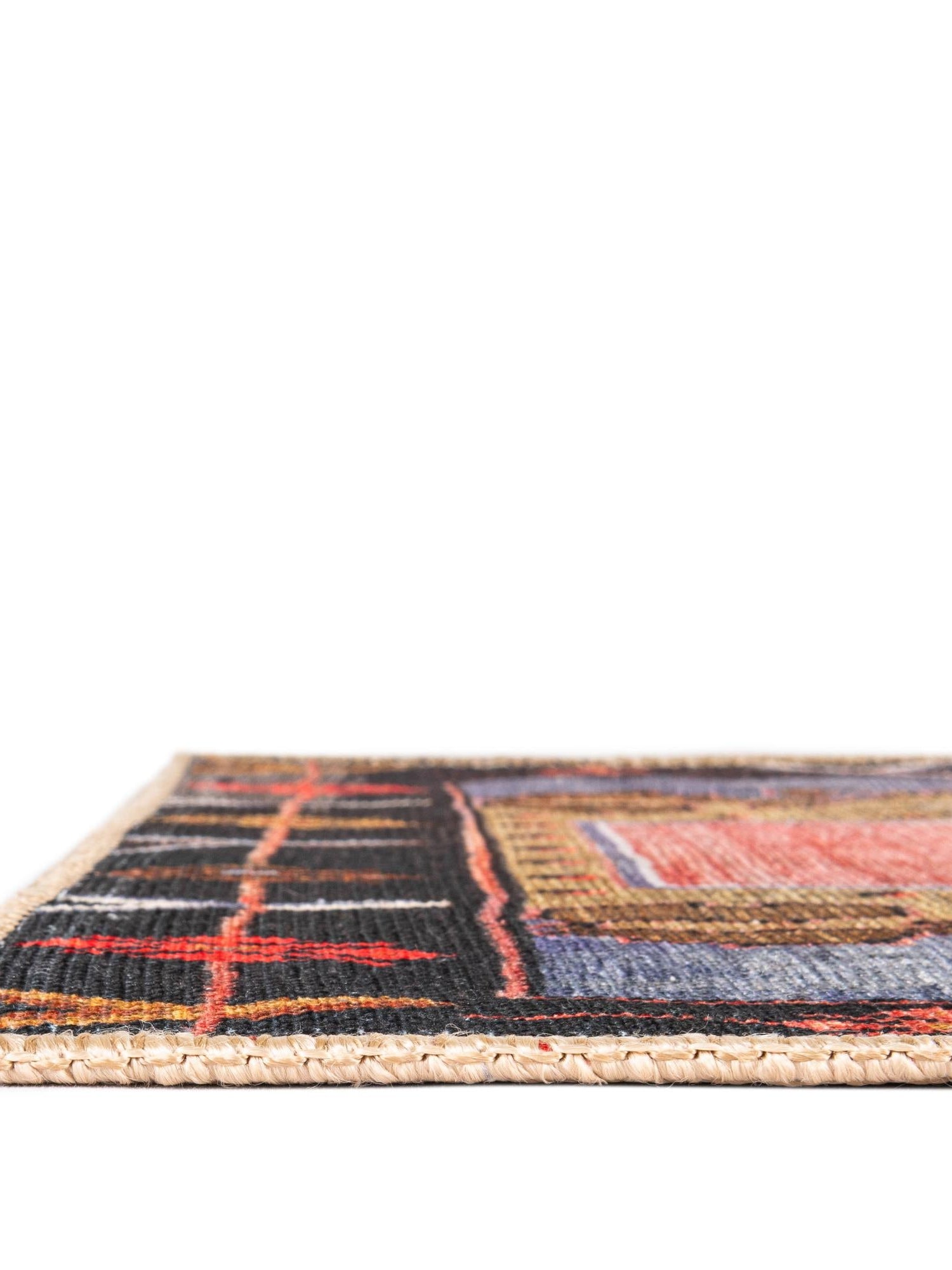 Washable Pink 5' x 8' Timeless Rectangle Area Rug Easy to Clean Stain Resistant & Durable Traditional Classic Vintage Design Carpet for Sale at Rug Engine