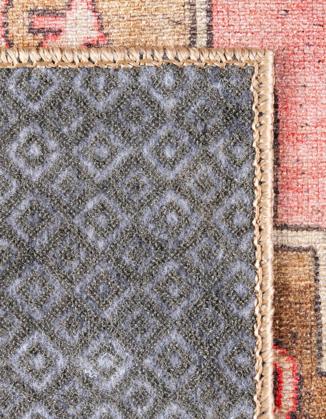 Washable Pink 7' 6 x 7' 6 Timeless Square Area Rug Easy to Clean Stain Resistant & Durable Traditional Classic Vintage Design Carpet for Sale at Rug Engine