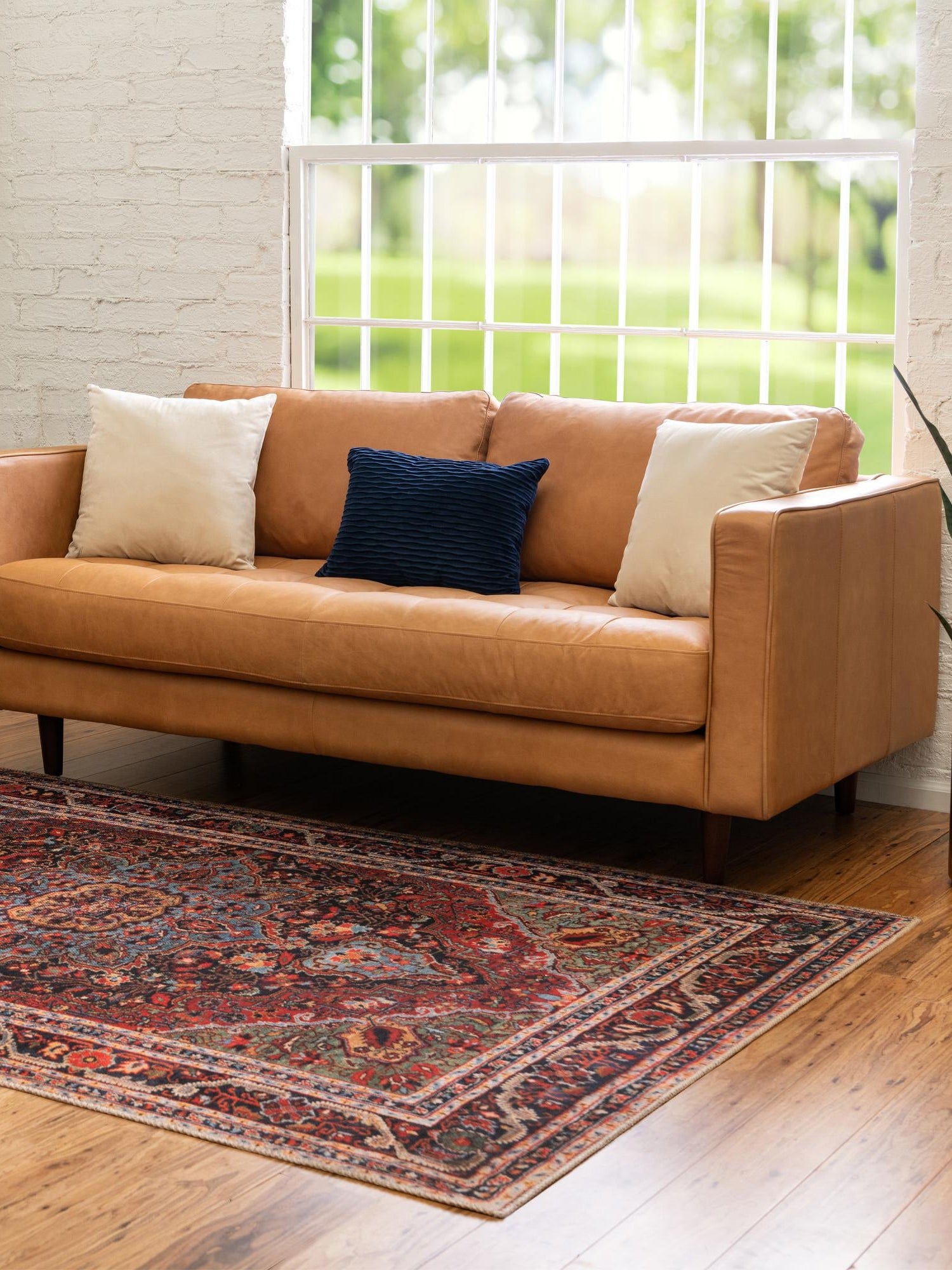 Washable Burgundy 9' 5 x 13' 1 Timeless Rectangle Area Rug Easy to Clean Stain Resistant & Durable Traditional Classic Vintage Design Carpet for Sale at Rug Engine