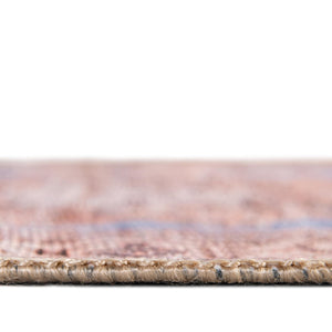 Washable Blue 2' x 3' 1 Timeless Oval Area Rug Easy to Clean Stain Resistant & Durable Traditional Classic Vintage Design Carpet for Sale at Rug Engine