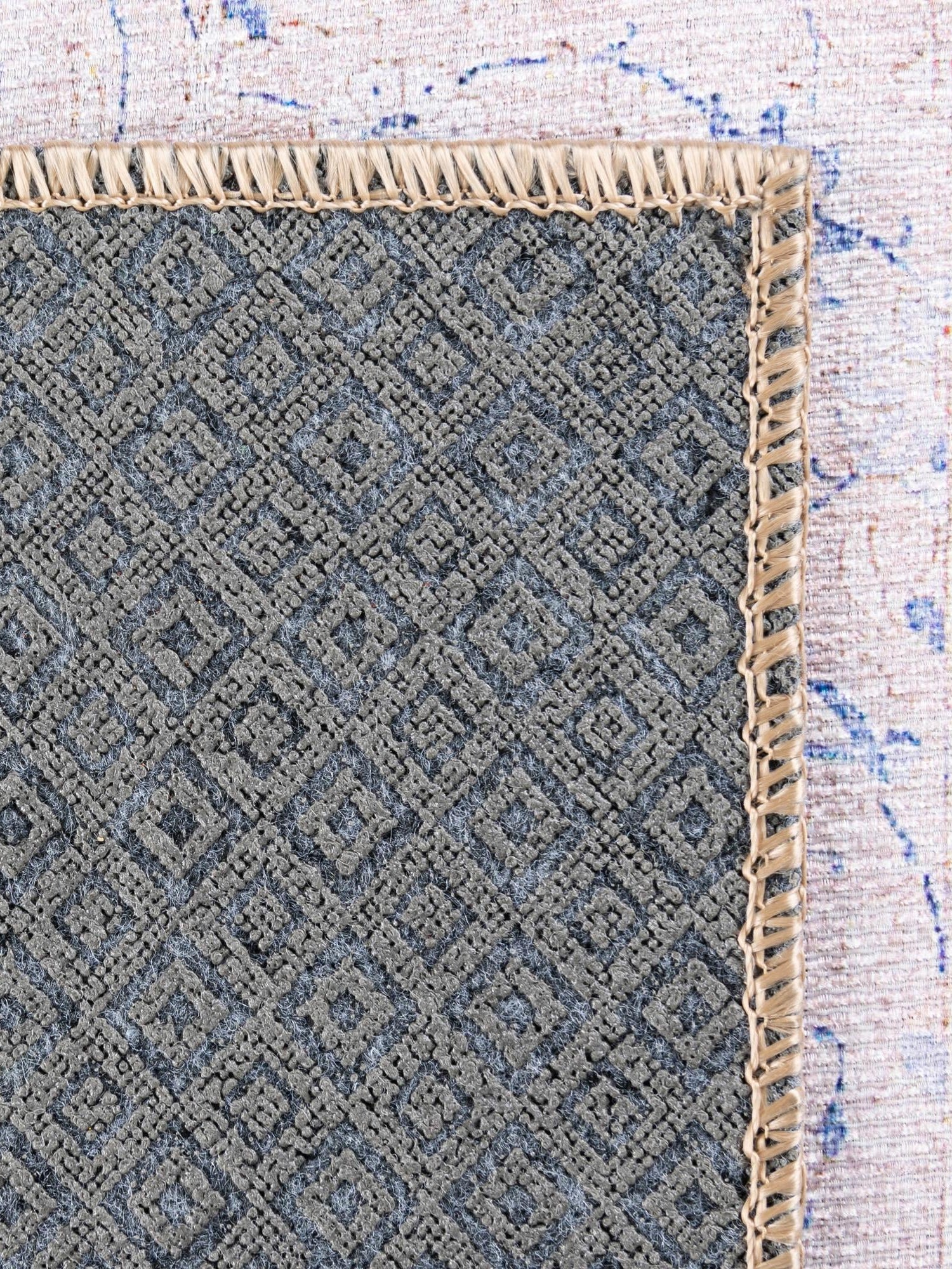 Washable Beige 3' 6 x 5' 6 Timeless Rectangle Area Rug Easy to Clean Stain Resistant & Durable Traditional Classic Vintage Design Carpet for Sale at Rug Engine