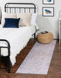 Beige 2' 6 x 12' Timeless Washable Runner Rug