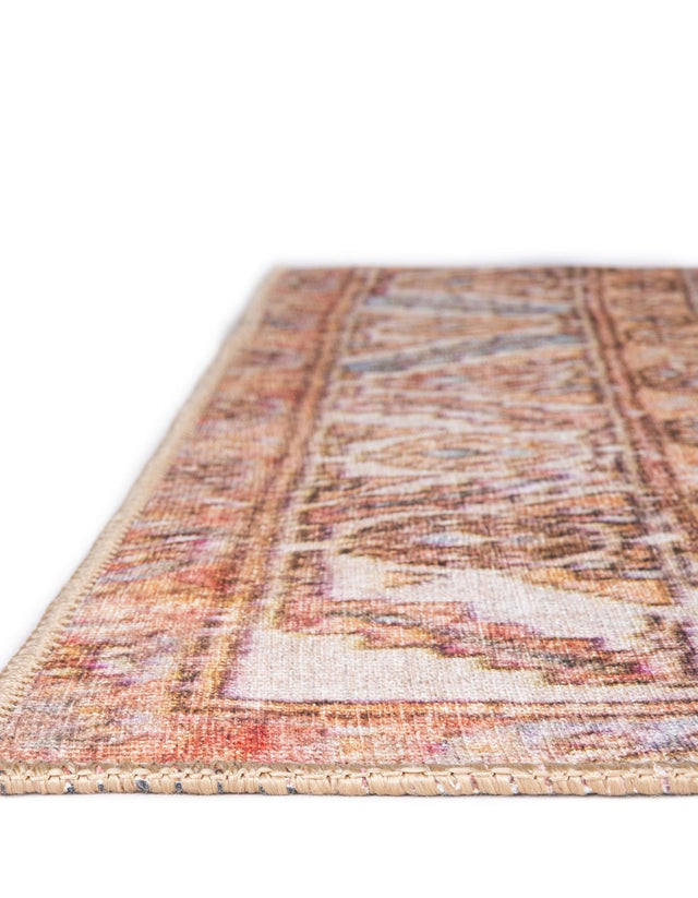 Blue 2' x 6' Timeless Washable Runner Rug