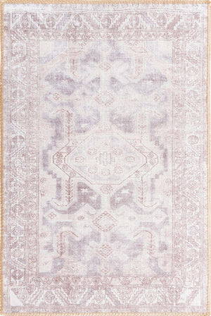 Gray 2' x 3' Timeless Washable Rectangle Rug