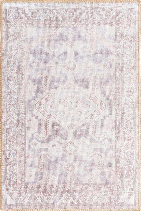 Gray 2' x 3' Timeless Washable Rectangle Rug