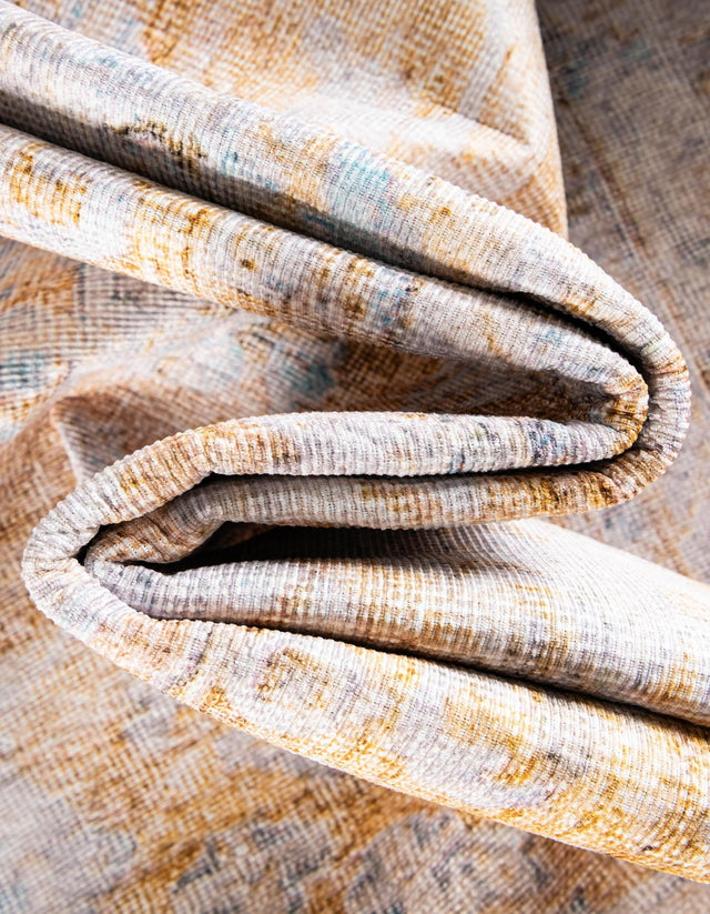 Yellow 5' x 8' Timeless Washable Rectangle Rug