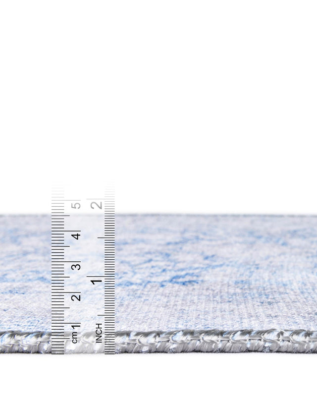 Blue 5' x 8' Timeless Washable Rectangle Rug