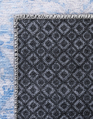 Washable Blue 3' 6 x 5' 6 Timeless Rectangle Area Rug Easy to Clean Stain Resistant & Durable Traditional Classic Vintage Design Carpet for Sale at Rug Engine
