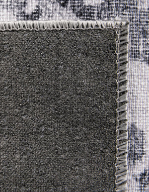 Washable Charcoal 2' x 3' Timeless Rectangle Area Rug Easy to Clean Stain Resistant & Durable Traditional Classic Vintage Design Carpet for Sale at Rug Engine