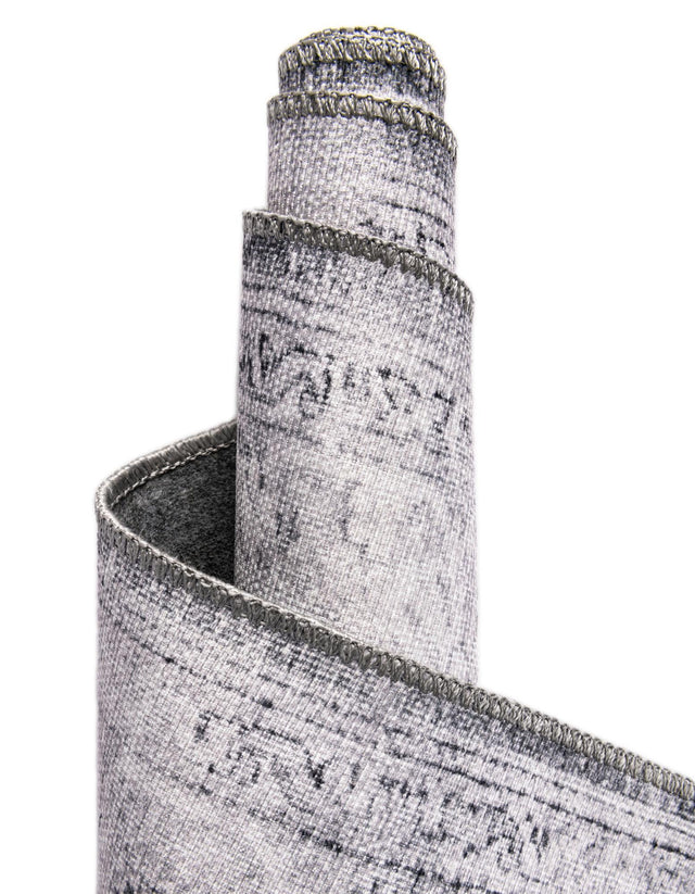 Charcoal 2' 6 x 12' Timeless Washable Runner Rug
