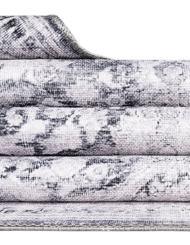 Charcoal 2' 6 x 12' Timeless Washable Runner Rug