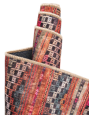Multicolor 5' x 8' Timeless Washable Rectangle Rug