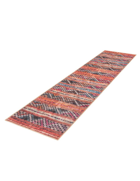 Washable Multicolor 2' x 6' Timeless Runner Area Rug Easy to Clean Stain Resistant & Durable Traditional Classic Vintage Design Carpet for Sale at Rug Engine