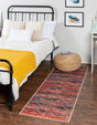 Multicolor 2' 6 x 12' Timeless Washable Runner Rug