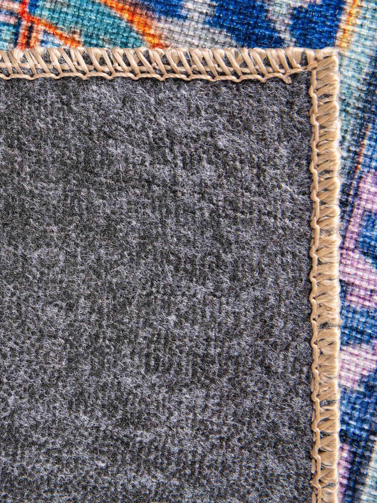 Washable Blue 7' 6 x 10' 6 Timeless Rectangle Area Rug Easy to Clean Stain Resistant & Durable Traditional Classic Vintage Design Carpet for Sale at Rug Engine