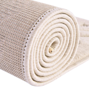 Ivory 4' x 6' Outdoor Trellis Textured Rectangle Area Rug Weather Resistant for Patio, Deck, Terrace, Balcony, Porch Geometric Design Water Safe Outside Carpet for Sale at Rug Engine