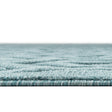 Aqua 2' x 8' Outdoor Trellis Textured Runner Area Rug Weather Resistant for Patio, Deck, Terrace, Balcony, Porch Geometric Design Water Safe Outside Carpet for Sale at Rug Engine