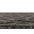Charcoal 4' x 4' Outdoor Trellis Textured Round Area Rug Weather Resistant for Patio, Deck, Terrace, Balcony, Porch Geometric Design Water Safe Outside Carpet for Sale at Rug Engine