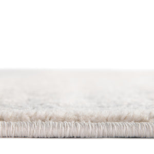 White 7' 10 x 7' 10 Isabella Octagon Area Rug Polypropylene & Polyester Traditional Elegant Carpet for Living Rooms, Dining, Office, Dorms for Sale at Rug Engine