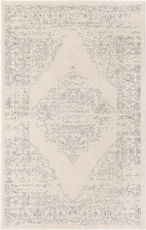 White 1' 4 x 1' 4 Isabella Sample Area Rug Polypropylene & Polyester Traditional Elegant Carpet for Living Rooms, Dining, Office, Dorms for Sale at Rug Engine