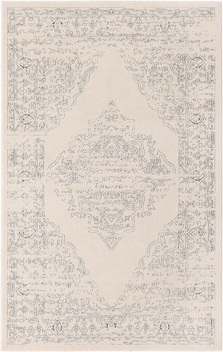 White 1' 4 x 1' 4 Isabella Sample Area Rug Polypropylene & Polyester Traditional Elegant Carpet for Living Rooms, Dining, Office, Dorms for Sale at Rug Engine