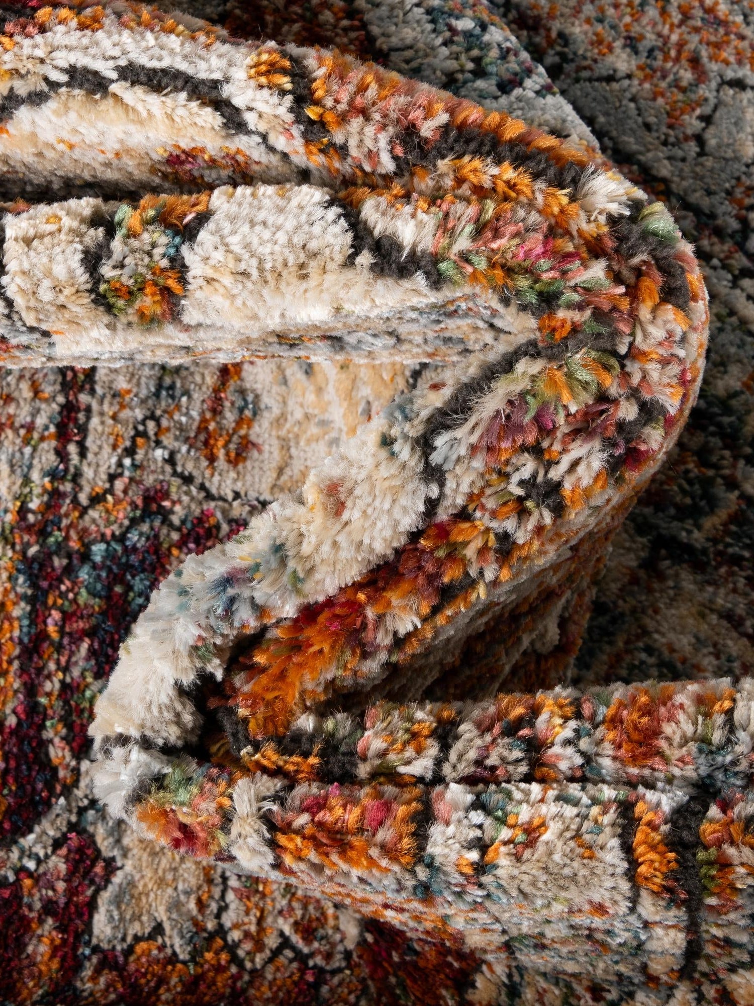 Multicolor 7' 10 x 7' 10 Isabella Octagon Area Rug Polypropylene & Polyester Traditional Elegant Carpet for Living Rooms, Dining, Office, Dorms for Sale at Rug Engine