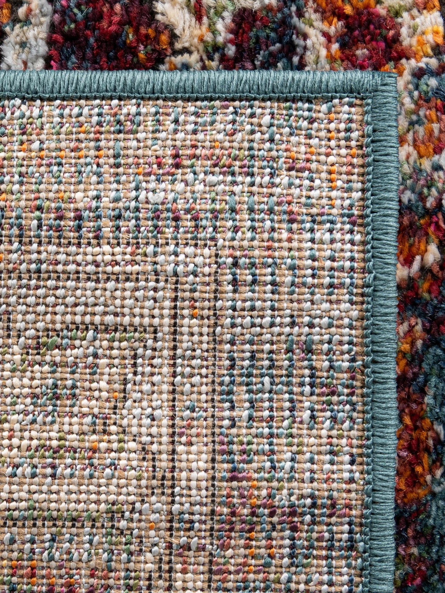 Multicolor 6' 1 x 6' 1 Isabella Octagon Area Rug Polypropylene & Polyester Traditional Elegant Carpet for Living Rooms, Dining, Office, Dorms for Sale at Rug Engine