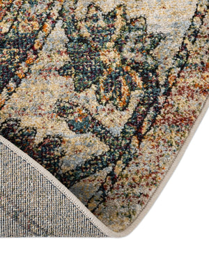 Ivory 3' 3 x 5' 3 Isabella Oval Area Rug Polypropylene & Polyester Traditional Elegant Carpet for Living Rooms, Dining, Office, Dorms for Sale at Rug Engine