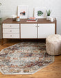 Ivory 7' 10 x 7' 10 Isabella Octagon Area Rug Polypropylene & Polyester Traditional Elegant Carpet for Living Rooms, Dining, Office, Dorms for Sale at Rug Engine