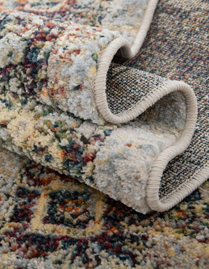Ivory 2' 7 x 12' Isabella Runner Area Rug Polypropylene & Polyester Traditional Elegant Carpet for Living Rooms, Dining, Office, Dorms for Sale at Rug Engine
