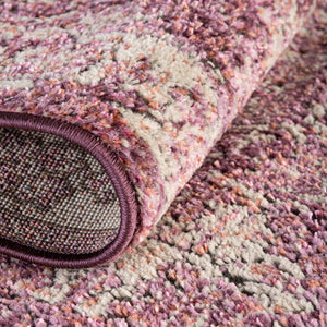 Purple 2' 7 x 16' 5 Isabella Runner Area Rug Polypropylene & Polyester Traditional Elegant Carpet for Living Rooms, Dining, Office, Dorms for Sale at Rug Engine