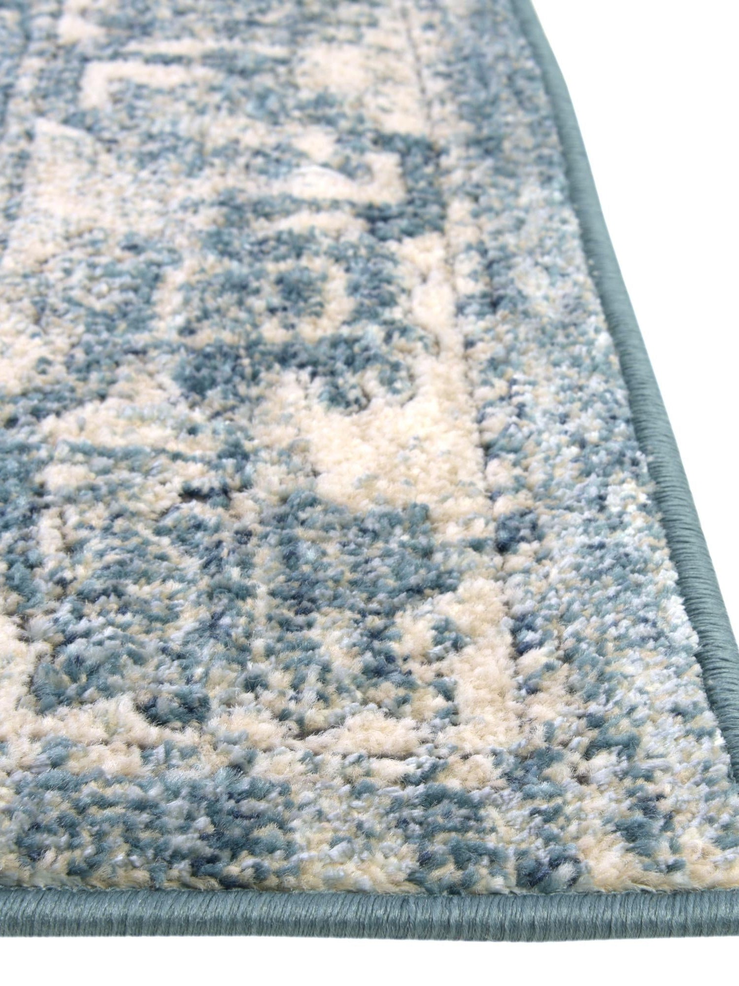 Blue 7' 10 x 7' 10 Isabella Octagon Area Rug Polypropylene & Polyester Traditional Elegant Carpet for Living Rooms, Dining, Office, Dorms for Sale at Rug Engine