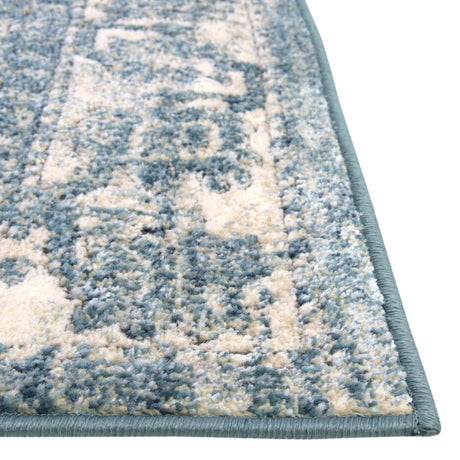 Blue 7' 10 x 7' 10 Isabella Octagon Area Rug Polypropylene & Polyester Traditional Elegant Carpet for Living Rooms, Dining, Office, Dorms for Sale at Rug Engine