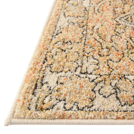 Beige 2' x 8' Isabella Runner Area Rug Polypropylene & Polyester Traditional Elegant Carpet for Living Rooms, Dining, Office, Dorms for Sale at Rug Engine