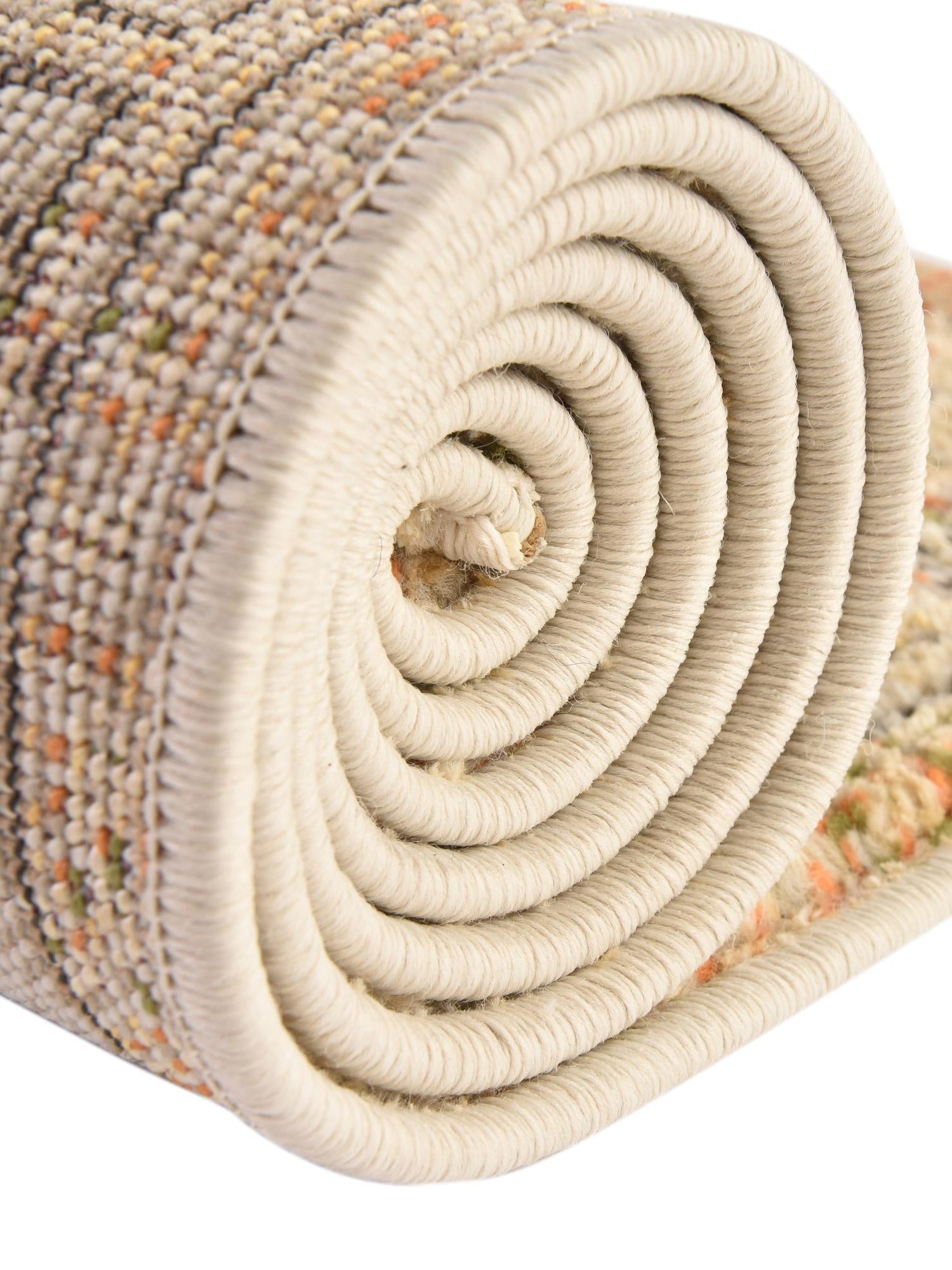 Beige 2' x 8' Isabella Runner Area Rug Polypropylene & Polyester Traditional Elegant Carpet for Living Rooms, Dining, Office, Dorms for Sale at Rug Engine