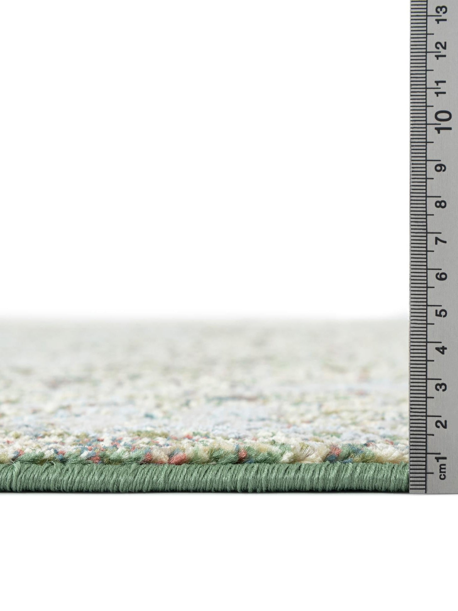 Green 5' 1 x 5' 1 Isabella Octagon Area Rug Polypropylene & Polyester Traditional Elegant Carpet for Living Rooms, Dining, Office, Dorms for Sale at Rug Engine