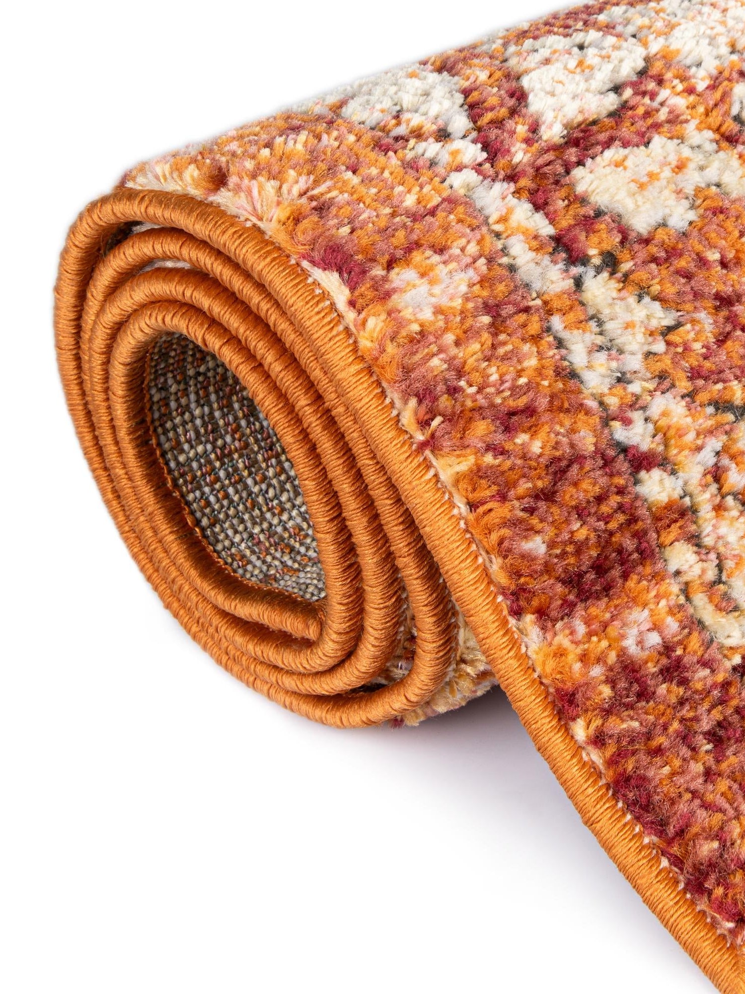 Rust Red 2' x 3' 1 Isabella Rectangle Area Rug Polypropylene & Polyester Traditional Elegant Carpet for Living Rooms, Dining, Office, Dorms for Sale at Rug Engine