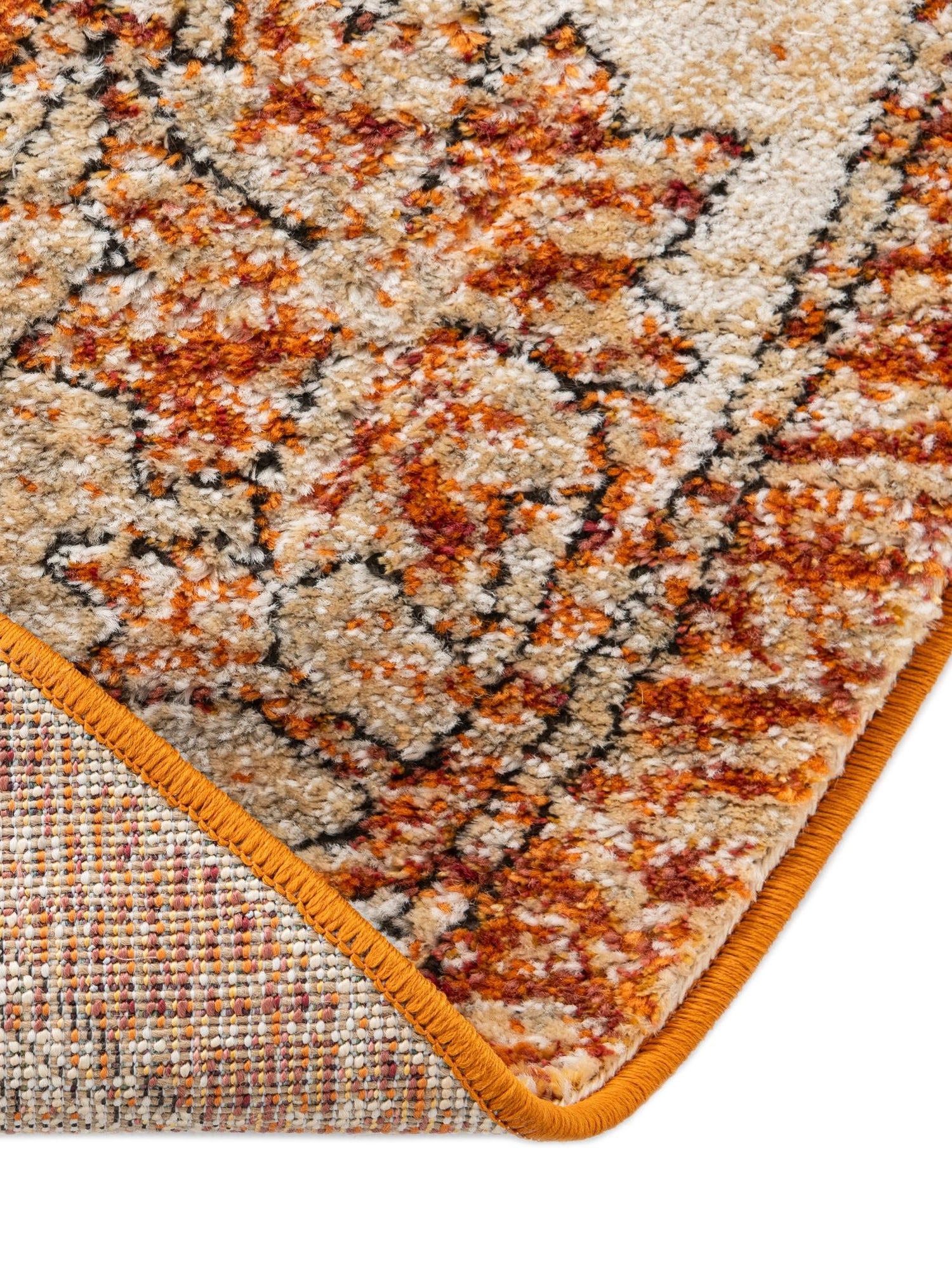 Rust Red 4' 1 x 6' 1 Isabella Oval Area Rug Polypropylene & Polyester Traditional Elegant Carpet for Living Rooms, Dining, Office, Dorms for Sale at Rug Engine