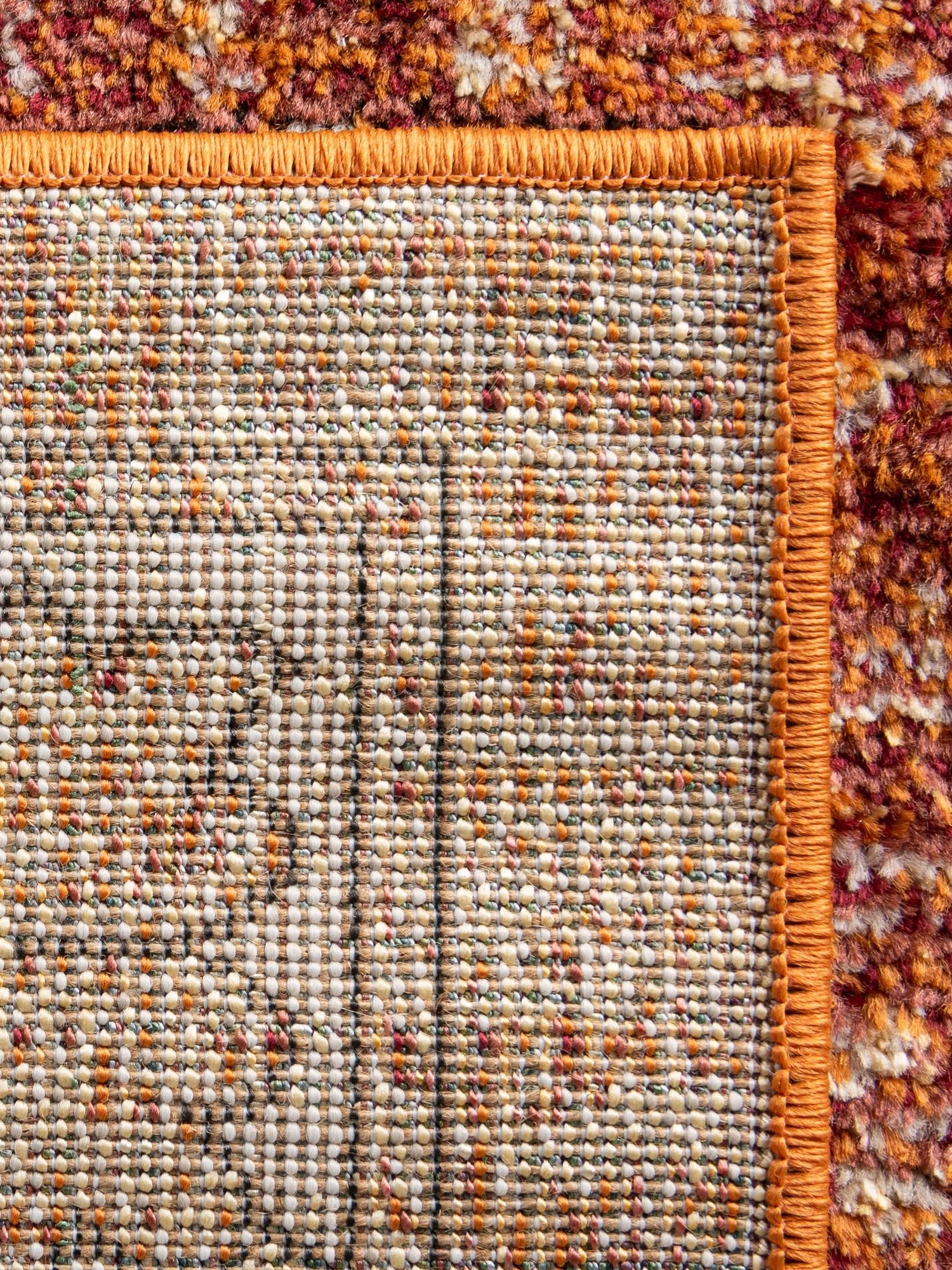 Rust Red 2' 7 x 10' Isabella Runner Area Rug Polypropylene & Polyester Traditional Elegant Carpet for Living Rooms, Dining, Office, Dorms for Sale at Rug Engine