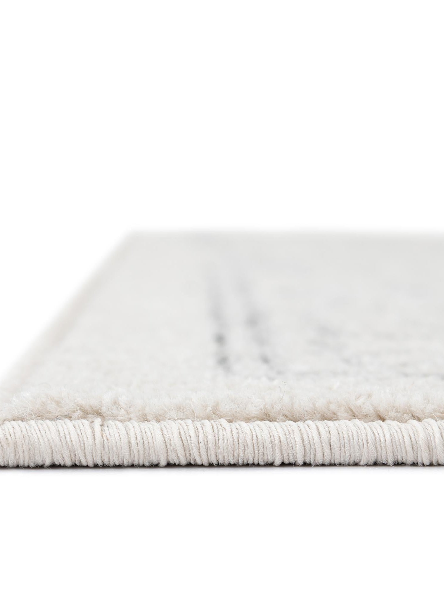 White 5' 1 x 8' Isabella Rectangle Area Rug Polypropylene & Polyester Traditional Elegant Carpet for Living Rooms, Dining, Office, Dorms for Sale at Rug Engine