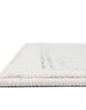 White 7' 10 x 7' 10 Isabella Octagon Area Rug Polypropylene & Polyester Traditional Elegant Carpet for Living Rooms, Dining, Office, Dorms for Sale at Rug Engine