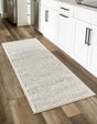 White 2' x 6' 1 Isabella Runner Area Rug Polypropylene & Polyester Traditional Elegant Carpet for Living Rooms, Dining, Office, Dorms for Sale at Rug Engine