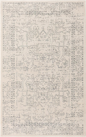 White 1' 4 x 1' 4 Isabella Sample Area Rug Polypropylene & Polyester Traditional Elegant Carpet for Living Rooms, Dining, Office, Dorms for Sale at Rug Engine