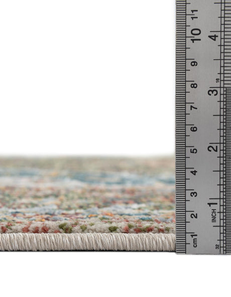 Green 10' x 14' 1 Isabella Rectangle Area Rug Polypropylene & Polyester Traditional Elegant Carpet for Living Rooms, Dining, Office, Dorms for Sale at Rug Engine