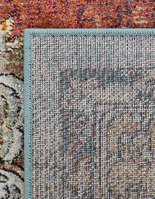 Rust Red 2' x 6' 1 Isabella Runner Area Rug Polypropylene & Polyester Traditional Elegant Carpet for Living Rooms, Dining, Office, Dorms for Sale at Rug Engine