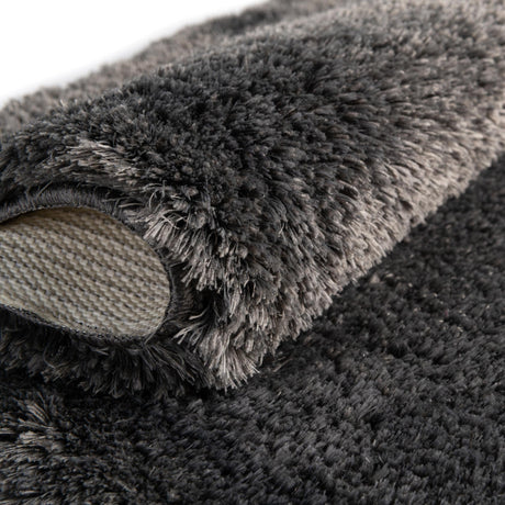 Iron Gray 1' 8 x 2' 7 Bano Luxe Bath Mat Soft & Plush Water Absorbing Accent Area Rug for Sale at Rug Engine